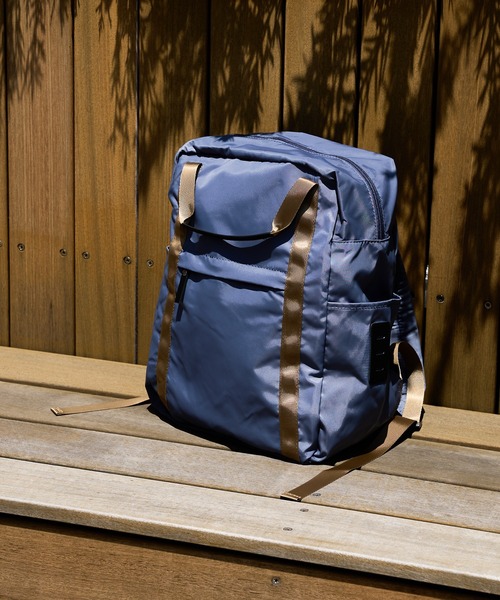 PUAL CE CIN（ピュアルセシン）の「OTONA　NYLON　M　RUCK／ナイロンバックパック／リュック（バックパック/リュック・レディース・ブルー系その他/ブラウン系その他/ベージュ系その他/グレー系その他/ブラック系その他・FREE）」の20枚目の写真