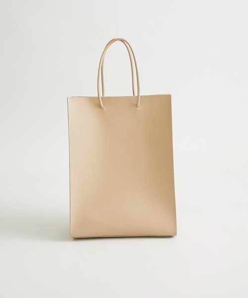 YAHKI（ヤーキ）の「【YAHKI(ヤーキ)】YH-398/レザートートバッグ（トートバッグ・レディース・ブラック/ベージュ・FREE）」の15枚目の写真