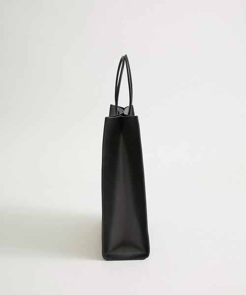 YAHKI（ヤーキ）の「【YAHKI(ヤーキ)】YH-398/レザートートバッグ（トートバッグ・レディース・ブラック/ベージュ・FREE）」の4枚目の写真