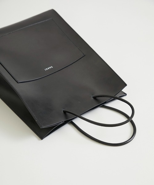 YAHKI（ヤーキ）の「【YAHKI(ヤーキ)】YH-398/レザートートバッグ（トートバッグ・レディース・ブラック/ベージュ・FREE）」の16枚目の写真