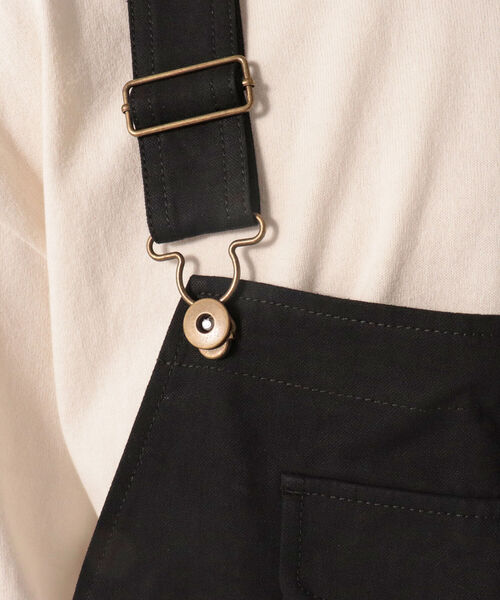 GLOSTER（グロスター）の「ミリタリーオーバーオール　サロペット　オールインワン（サロペット/オーバーオール・メンズ・ブラック/カーキ・M/L）」の12枚目の写真