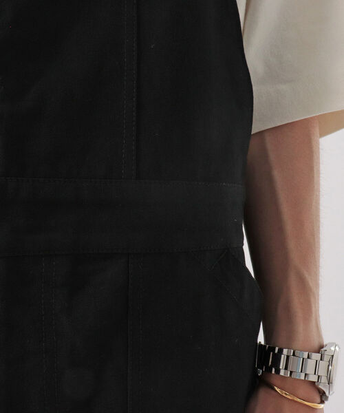 GLOSTER（グロスター）の「ミリタリーオーバーオール　サロペット　オールインワン（サロペット/オーバーオール・メンズ・ブラック/カーキ・M/L）」の20枚目の写真