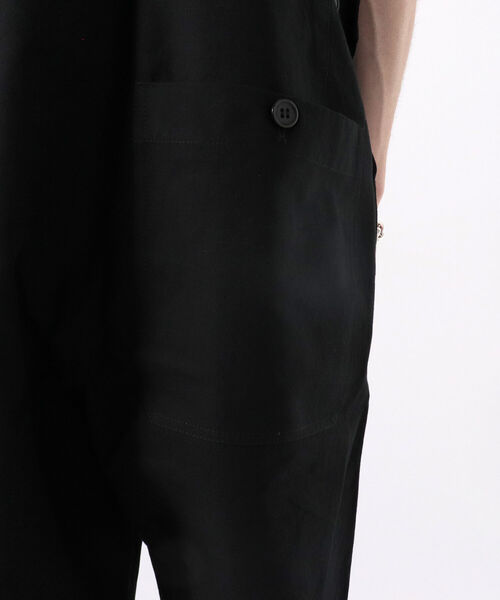 GLOSTER（グロスター）の「ミリタリーオーバーオール　サロペット　オールインワン（サロペット/オーバーオール・メンズ・ブラック/カーキ・M/L）」の18枚目の写真