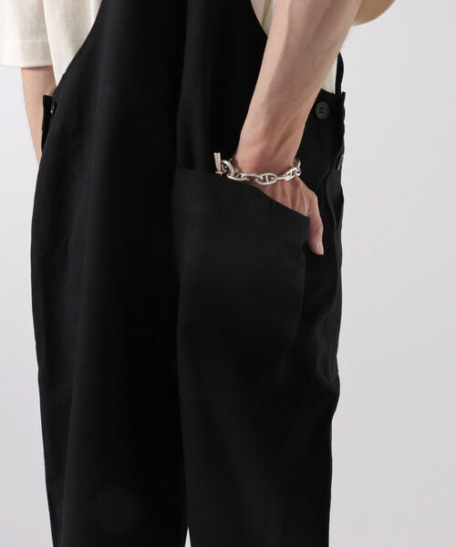 GLOSTER（グロスター）の「ミリタリーオーバーオール　サロペット　オールインワン（サロペット/オーバーオール・メンズ・ブラック/カーキ・M/L）」の13枚目の写真