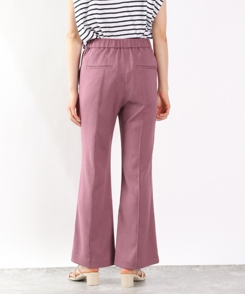 LOWRYS FARM（ローリーズファーム）の「イージーフレアパンツ　953007（スラックス・レディース・チャコールグレー/ベージュ/ピンク/ライム・SMALL/MEDIUM/LARGE）」の13枚目の写真