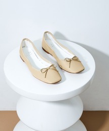 【WEB限定】スクエアトゥバレエシューズ