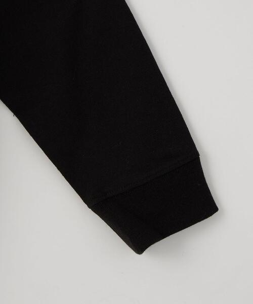 grn(ジーアールエヌ)の「【別注】EX<grn outdoor >ポケットオーバーサイズロングスリーブ/ Tシャツ M(Tシャツ/カットソー・キッズ・ブラック/ホワイト・M(140-150))」の9枚目の写真