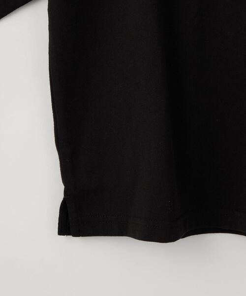 grn(ジーアールエヌ)の「【別注】EX<grn outdoor >ポケットオーバーサイズロングスリーブ/ Tシャツ M(Tシャツ/カットソー・キッズ・ブラック/ホワイト・M(140-150))」の8枚目の写真