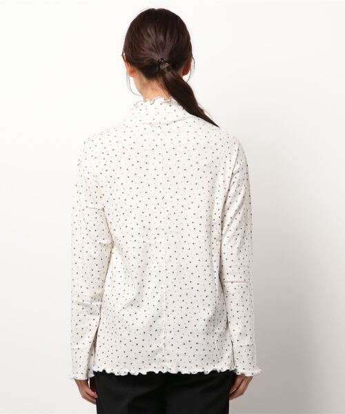 セール】小花柄ニットトップス（Tシャツ/カットソー）｜Achic