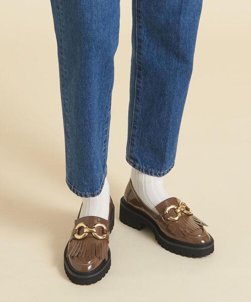 ODETTE E ODILE(オデットエオディール)の「【WEB限定】ビットキルト フラット45●↑(ローファー・レディース・ブラック/ブラウン/オフホワイト/その他1・22cm/22.5cm/23cm/23.5cm/24cm/24.5cm/25cm)」の3枚目の写真