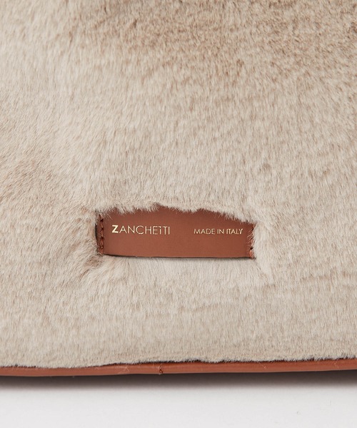 Zanchetti（ザンチェッティ）の「【ZANCHETTI】メッシュレザーバッグ/W SHOPPER（ハンドバッグ・レディース・ブラウン・FREE）」の3枚目の写真