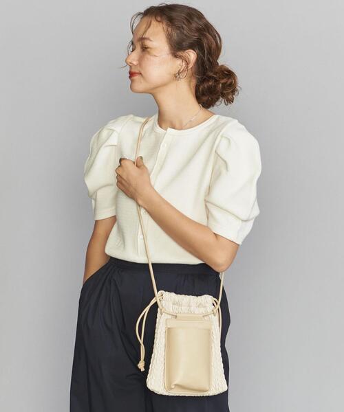 CONTROL FREAK / CTFK(コントロールフリーク)の「<CONTROL FREAK>ショルダーバッグ -3WAY-(ショルダーバッグ・レディース・ダークブラウン/オフホワイト・FREE)」の2枚目の写真