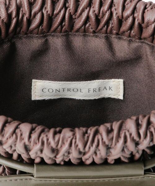 CONTROL FREAK / CTFK(コントロールフリーク)の「<CONTROL FREAK>ショルダーバッグ -3WAY-(ショルダーバッグ・レディース・ダークブラウン/オフホワイト・FREE)」の3枚目の写真