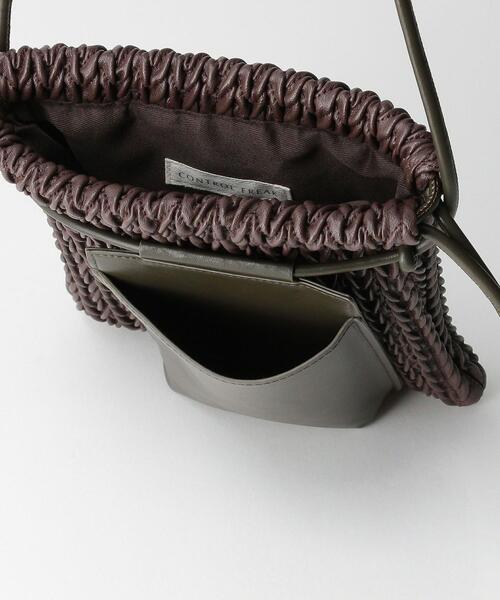 CONTROL FREAK / CTFK(コントロールフリーク)の「<CONTROL FREAK>ショルダーバッグ -3WAY-(ショルダーバッグ・レディース・ダークブラウン/オフホワイト・FREE)」の5枚目の写真