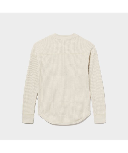 AIGLE（エーグル）の「吸水速乾 ワッフルドロップショルダー 長袖Ｔシャツ（Tシャツ/カットソー・レディース・ライトブルー/アイボリー/ダークネイビー・S/M/L）」の10枚目の写真
