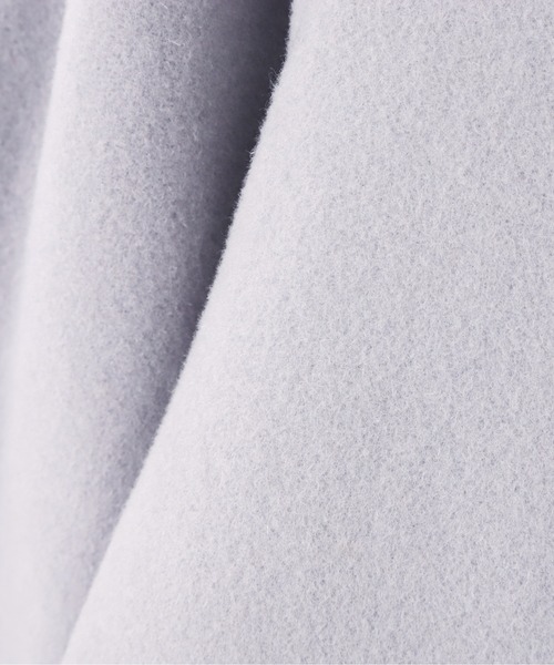 N.（N. Natural Beauty Basic）（エヌエヌナチュラルビューティーベーシック）の「【S Size Line】◆ウールパイルチェスターコート（チェスターコート・レディース・ネイビー/オフホワイト/ブルーグレー/モカ・SMALL/MEDIUM）」の20枚目の写真