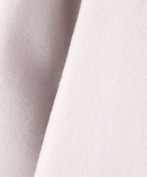 N.（N. Natural Beauty Basic）（エヌエヌナチュラルビューティーベーシック）の「【S Size Line】◆ウールパイルチェスターコート（チェスターコート・レディース・ネイビー/オフホワイト/ブルーグレー/モカ・SMALL/MEDIUM）」の16枚目の写真