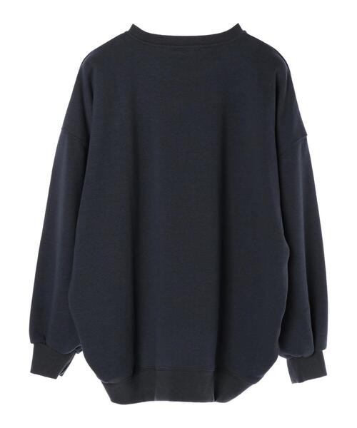 Green　Parks（グリーンパークス）の「袖ぽわ裏毛プルオーバー＊（Tシャツ/カットソー・レディース・ブラック/ベージュ/ブラウン/ブルー・FREE）」の15枚目の写真