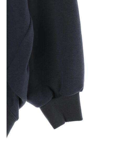 Green　Parks（グリーンパークス）の「袖ぽわ裏毛プルオーバー＊（Tシャツ/カットソー・レディース・ブラック/ベージュ/ブラウン/ブルー・FREE）」の13枚目の写真