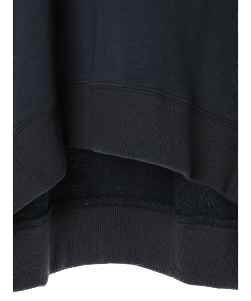 Green　Parks（グリーンパークス）の「袖ぽわ裏毛プルオーバー＊（Tシャツ/カットソー・レディース・ブラック/ベージュ/ブラウン/ブルー・FREE）」の12枚目の写真