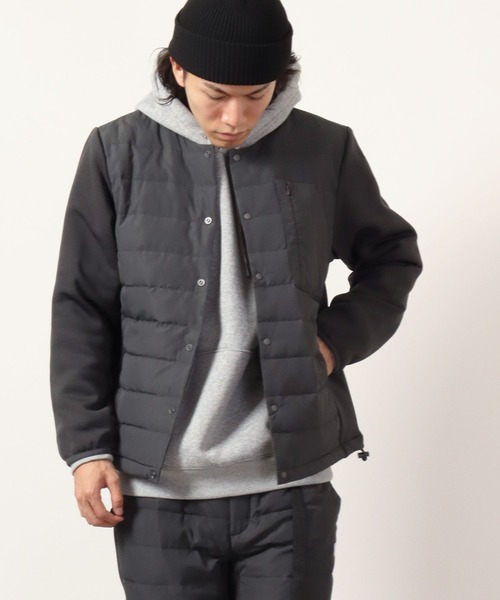 JEMORGAN ノーカラーダウンジャケット ブラック サイズXL JEMORGAN（ジェーイーモーガン）の「JEMORGAN ダウン×ストレッチ