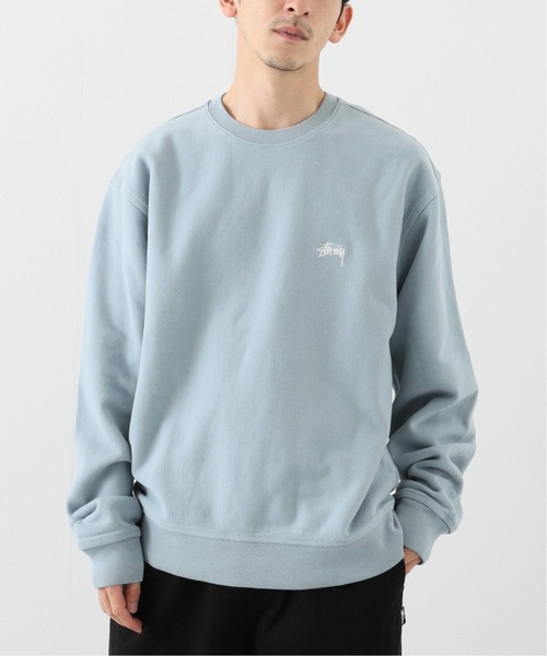 k*n様 ステューシー　スウェット　薄手　サイズXS　陰陽　stussy　ブルー ブルー（青）系 STUSSY(ステューシー) スウェット・トレーナー