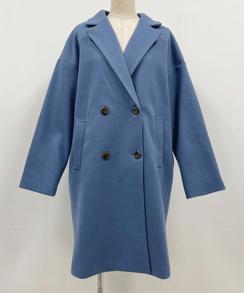 PICCIN(ピッチン)の「ダブルロングチェスターコート(その他アウター・レディース・ベージュ/イエロー/ブルー・M/L)」の15枚目の写真