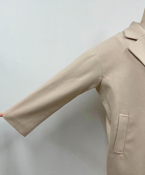 PICCIN(ピッチン)の「ダブルロングチェスターコート(その他アウター・レディース・ベージュ/イエロー/ブルー・M/L)」の21枚目の写真