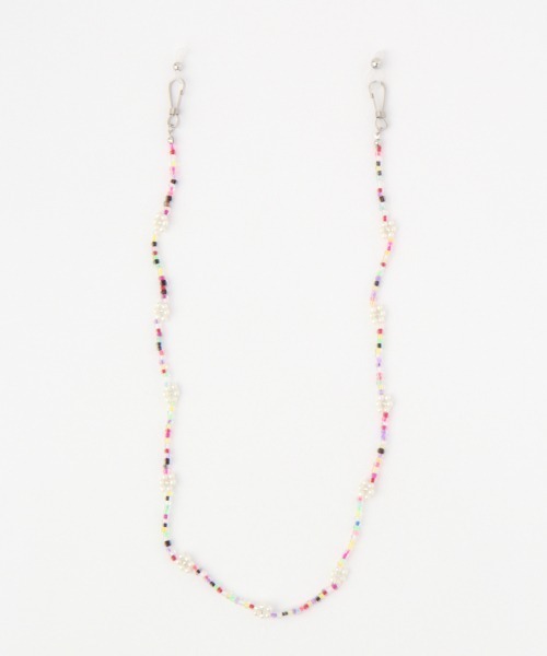 Me%（ミィパーセント）の「【3way】カラフルビーズマルチストラップ（マスク・レディース・その他・FREE）」の5枚目の写真