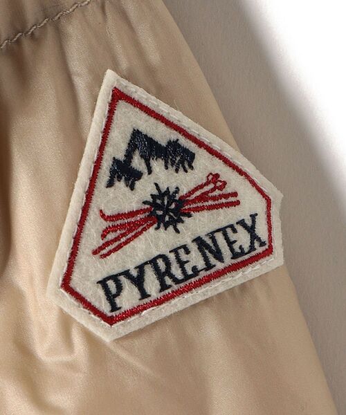 Pyrenex（ピレネックス）の「PYRENEX:CANNES カンヌ（ダウンジャケット/コート・レディース・ブラック/ベージュ/オリーブ・38/36）」の10枚目の写真