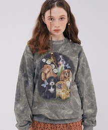 SCULPTOR | SCULPTOR Puppy Friends Tie-Dye Sweatshit / スカルプター パピー フレンズ タイダイ スウェット(スウェット)