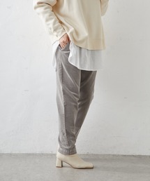 PUAL CE CIN | ストレッチコールテンテーパードパンツ(その他パンツ)