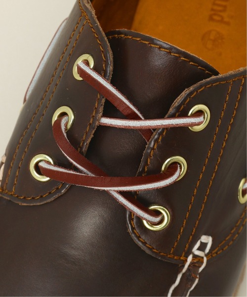 Timberland（ティンバーランド）の「【TIMBERLAND/ティンバーランド】 AUTHENTIC 3 EYE CLASSIC（モカシン/デッキシューズ・メンズ・ボルドー/ブラウン・27cm/25cm/26cm）」の7枚目の写真