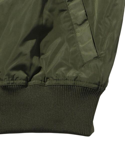 P.A.M.（パム）の「＜P.A.M＞ SPLIT BMBR JKT/ボンバージャケット（MA-1・メンズ・オリーブ・L/M）」の18枚目の写真