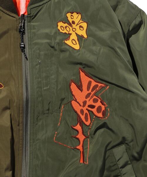 P.A.M.（パム）の「＜P.A.M＞ SPLIT BMBR JKT/ボンバージャケット（MA-1・メンズ・オリーブ・L/M）」の21枚目の写真