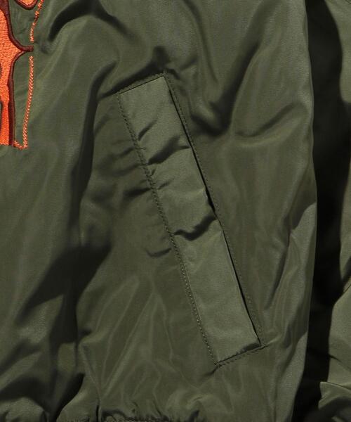 P.A.M.（パム）の「＜P.A.M＞ SPLIT BMBR JKT/ボンバージャケット（MA-1・メンズ・オリーブ・L/M）」の12枚目の写真
