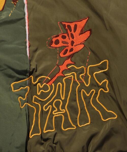 P.A.M.（パム）の「＜P.A.M＞ SPLIT BMBR JKT/ボンバージャケット（MA-1・メンズ・オリーブ・L/M）」の16枚目の写真