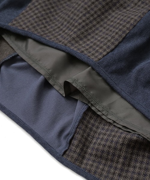 osharewalker(オシャレウォーカー)の「『異素材配色コクーンスカート』(スカート・レディース・レッド/ネイビー・FREE)」の17枚目の写真