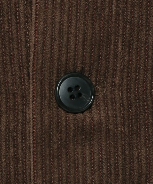 LOWRYS FARM(ローリーズファーム)の「ソフトコーデュロイシャツジャケット 255131(シャツ/ブラウス・メンズ・チャコールグレー/ダークブラウン/グリーン・MEDIUM/LARGE)」の19枚目の写真