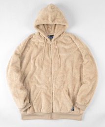 【PENFIELD/ペンフィールド】シャギーボアフリース ジップパーカージャケット/防風