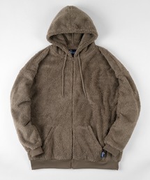 【PENFIELD/ペンフィールド】シャギーボアフリース ジップパーカージャケット/防風