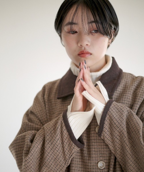 spoon store（スプーンストア）の「リブニットタートルネックインナー（ニット/セーター・レディース・ブラック/ブラウン/グリーン/アイボリー・フリー）」の10枚目の写真