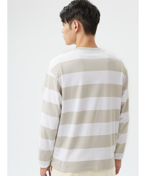 GAP(ギャップ)の「カーボナイズドジャージー イージー Tシャツ(Tシャツ/カットソー・メンズ・ネイビー/ホワイト系その他/ホワイト/ベージュ/ブルー/ピンク系その他/オレンジ/ピンク/ブルー系その他・XS/L/M/S/XL)」の12枚目の写真