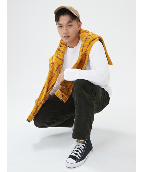 GAP(ギャップ)の「カーボナイズドジャージー イージー Tシャツ(Tシャツ/カットソー・メンズ・ネイビー/ホワイト系その他/ホワイト/ベージュ/ブルー/ピンク系その他/オレンジ/ピンク/ブルー系その他・XS/L/M/S/XL)」の18枚目の写真