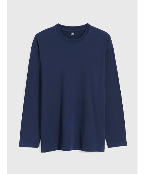 GAP(ギャップ)の「カーボナイズドジャージー イージー Tシャツ(Tシャツ/カットソー・メンズ・ネイビー/ホワイト系その他/ホワイト/ベージュ/ブルー/ピンク系その他/オレンジ/ピンク/ブルー系その他・XS/L/M/S/XL)」の4枚目の写真
