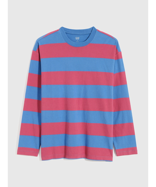 GAP(ギャップ)の「カーボナイズドジャージー イージー Tシャツ(Tシャツ/カットソー・メンズ・ネイビー/ホワイト系その他/ホワイト/ベージュ/ブルー/ピンク系その他/オレンジ/ピンク/ブルー系その他・XS/L/M/S/XL)」の5枚目の写真