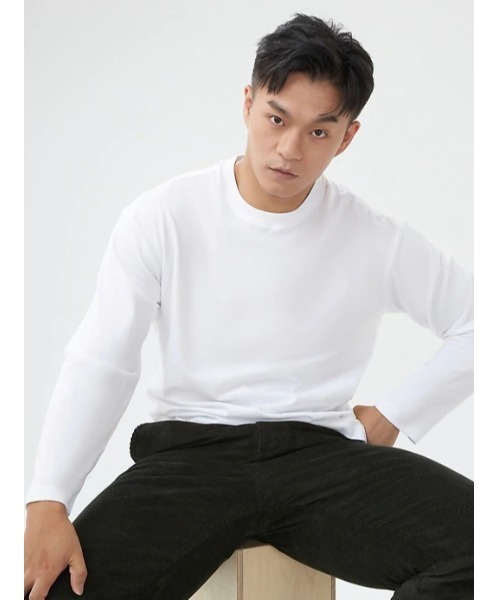 GAP(ギャップ)の「カーボナイズドジャージー イージー Tシャツ(Tシャツ/カットソー・メンズ・ネイビー/ホワイト系その他/ホワイト/ベージュ/ブルー/ピンク系その他/オレンジ/ピンク/ブルー系その他・XS/L/M/S/XL)」の19枚目の写真