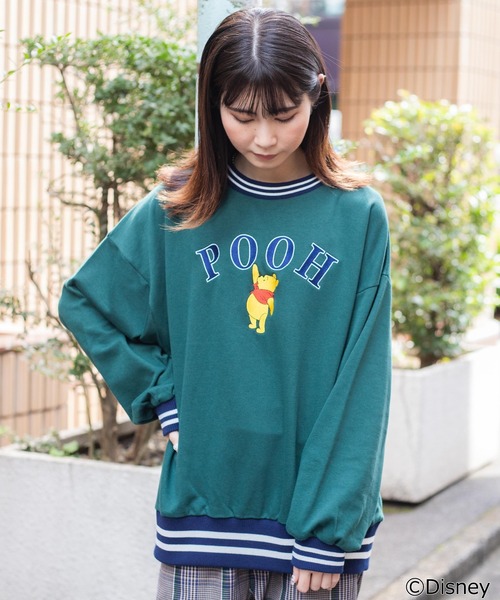 セール Wego 別注disneyラインリブプルオーバー スウェット Disney ディズニー のファッション通販 Zozotown