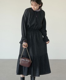 ティアードキャンディスリーブワンピース＊