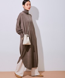 ADAM ET ROPE' | 【アウトレット店舗・WEB限定】タートルポンチョワンピース(ワンピース)